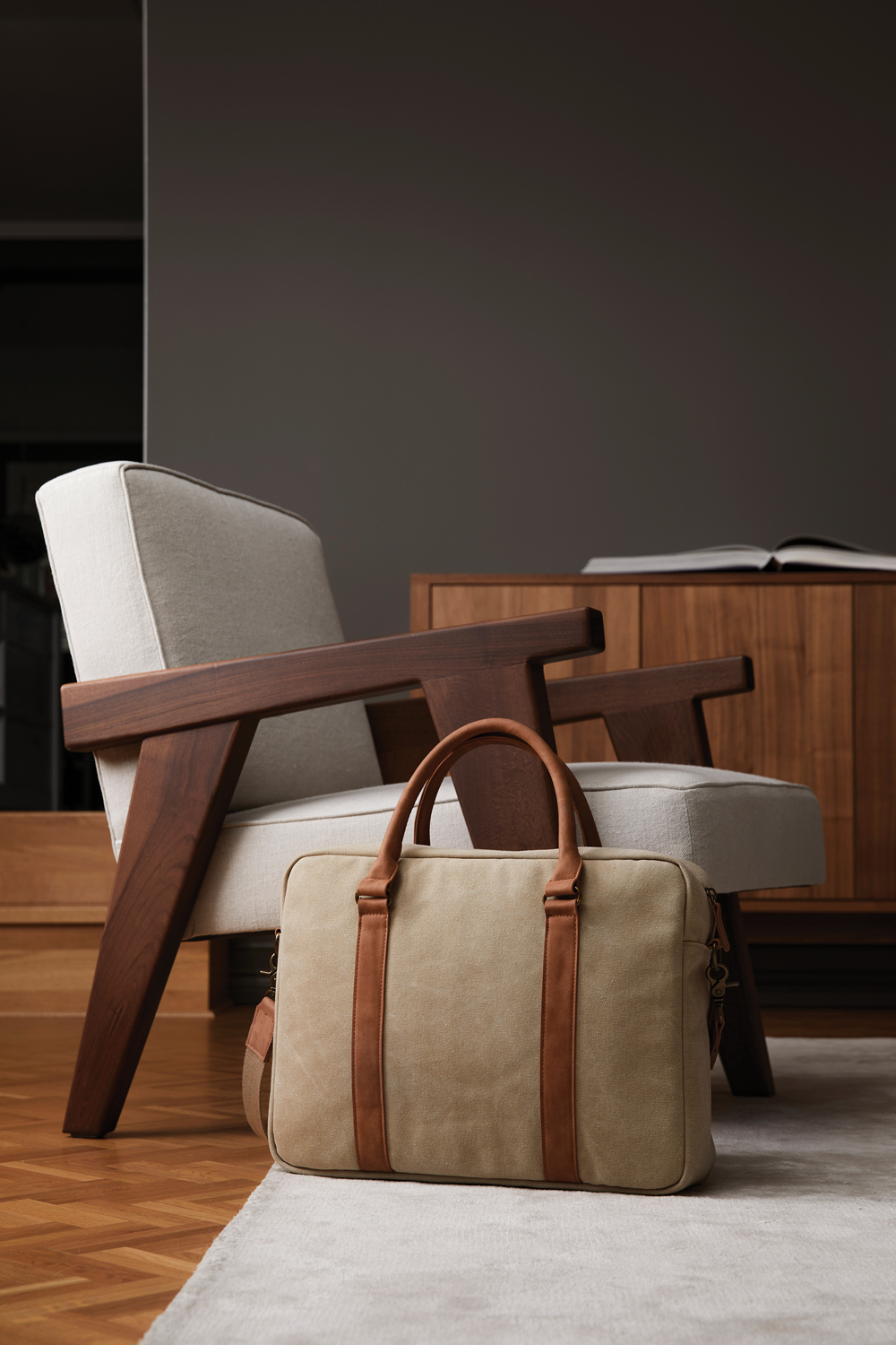 Сумка для ноутбука VINGA Bosler из канваса (Изображение 4)