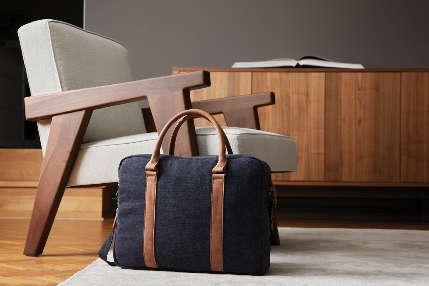 Сумка для ноутбука VINGA Bosler из канваса (Изображение 6)