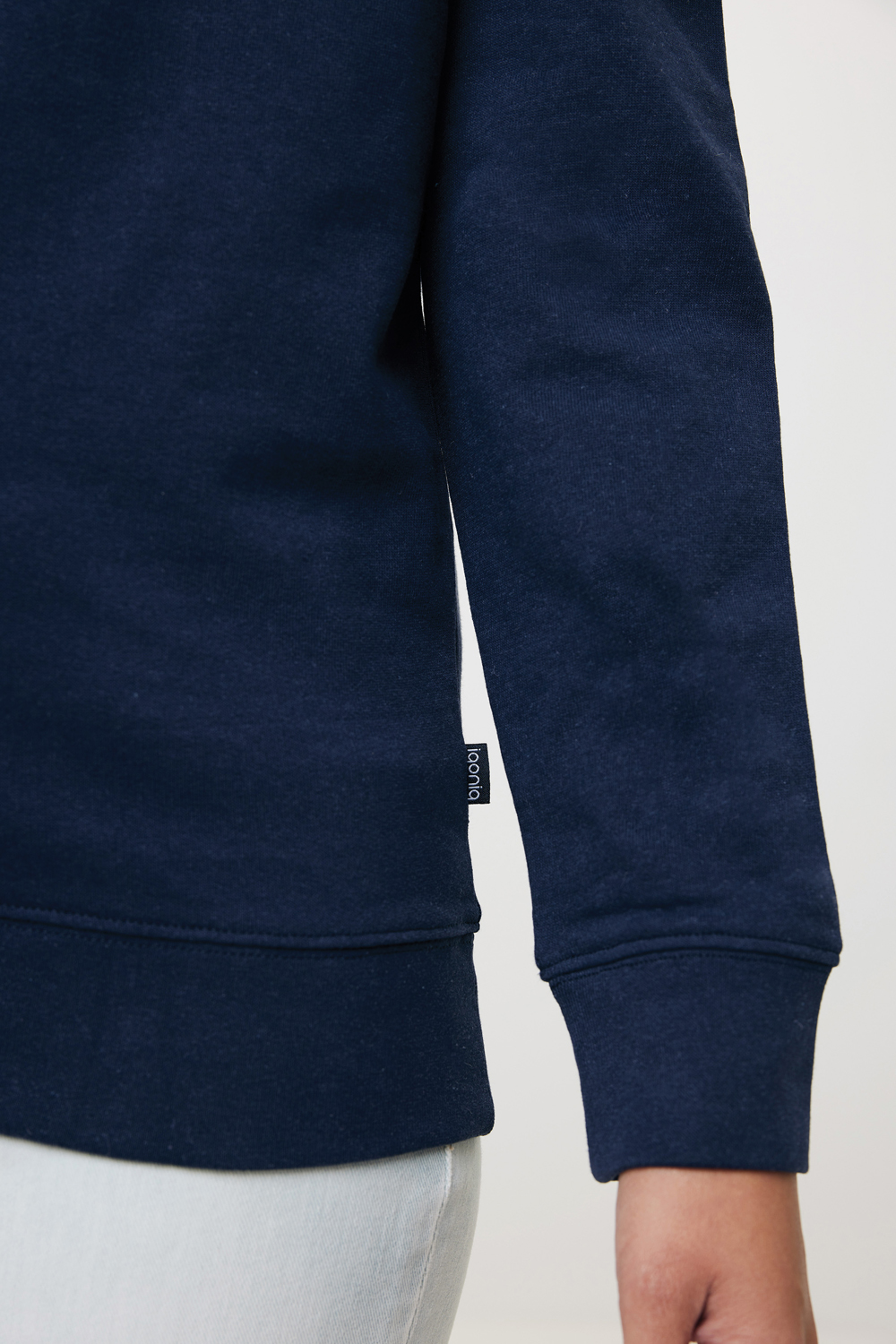 Свитшот Iqoniq Zion из переработанного хлопка, унисекс, 340 г/м² (Изображение 19)