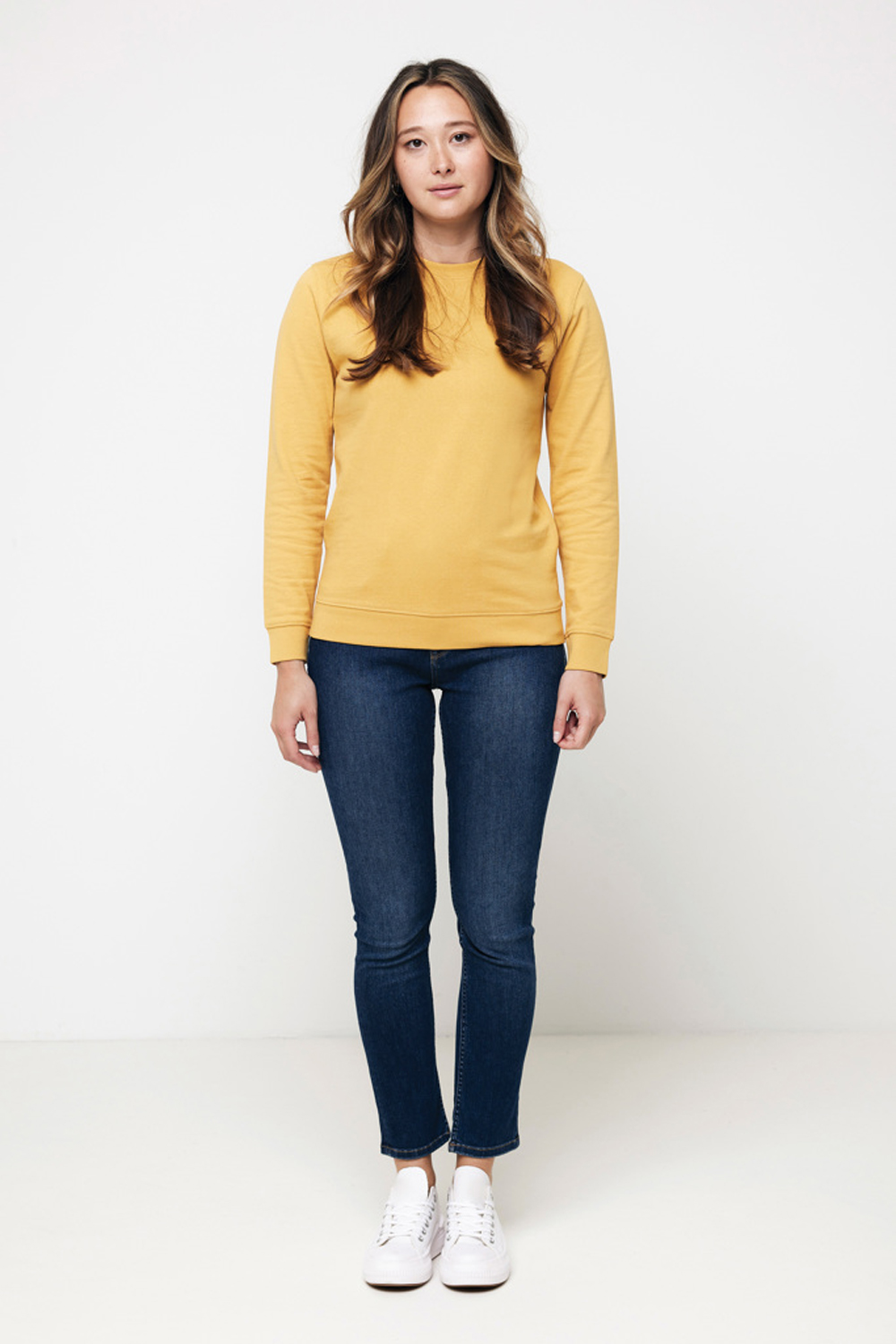 Свитшот Iqoniq Zion из переработанного хлопка, унисекс, 340 г/м² (Изображение 14)