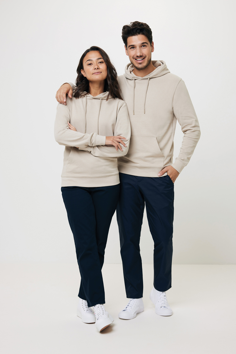 Худи Iqoniq Jasper из переработанного хлопка, унисекс, 340 г/м² (Изображение 28)