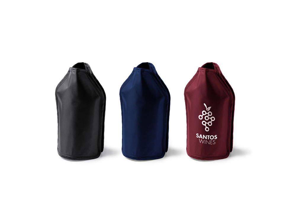 Охладитель для бутылок FROST (бордовый)  (Изображение 2)