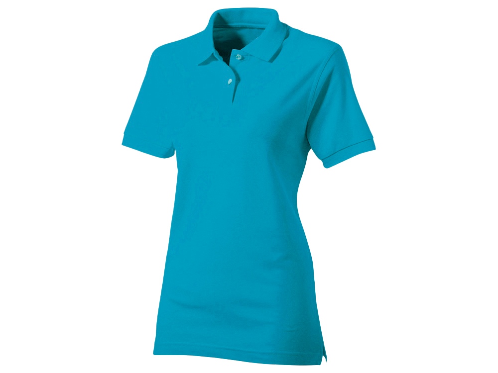 Рубашка поло Boston 2.0 женская (лазурный) L (Изображение 6)