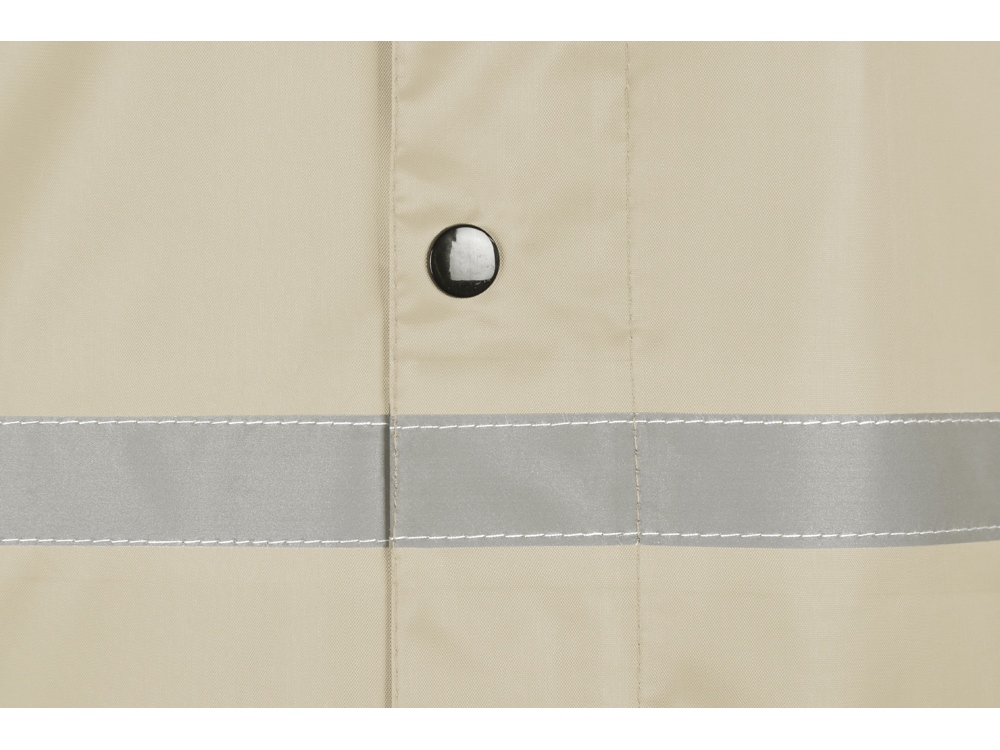 Дождевик со светоотражающей тесьмой Lanai (белый) M-L (Изображение 9)