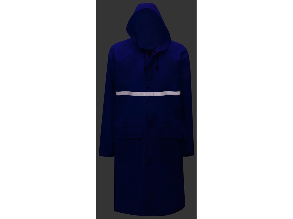 Дождевик со светоотражающей тесьмой Lanai (синий) XL-2XL (Изображение 5)