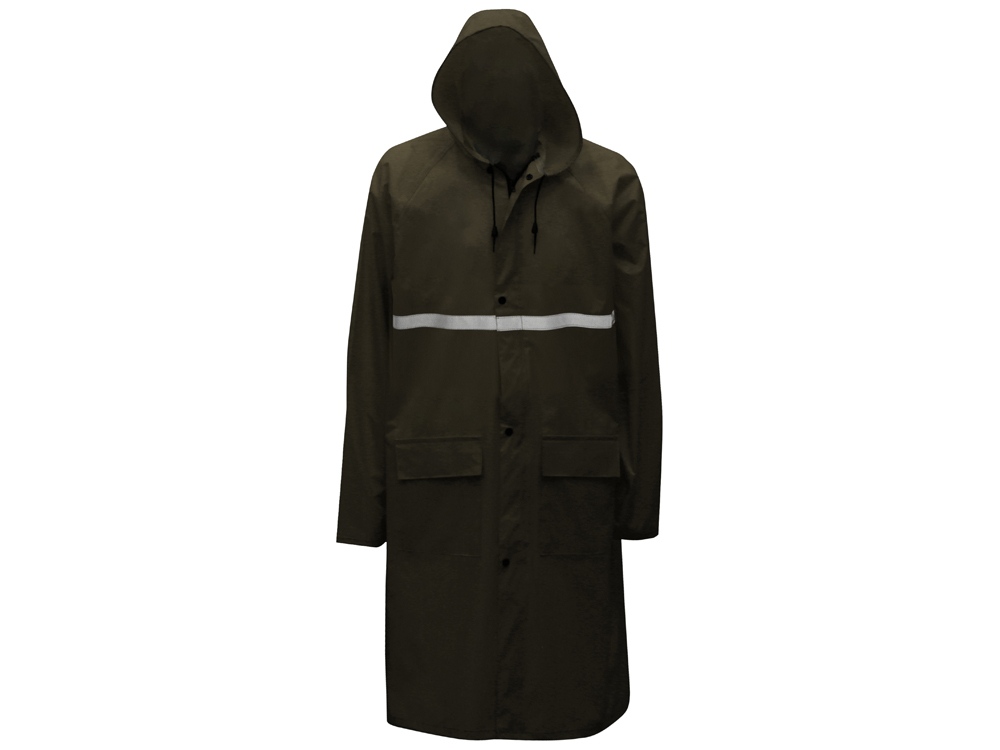 Дождевик со светоотражающей тесьмой Lanai (белый) XL-2XL (Изображение 6)