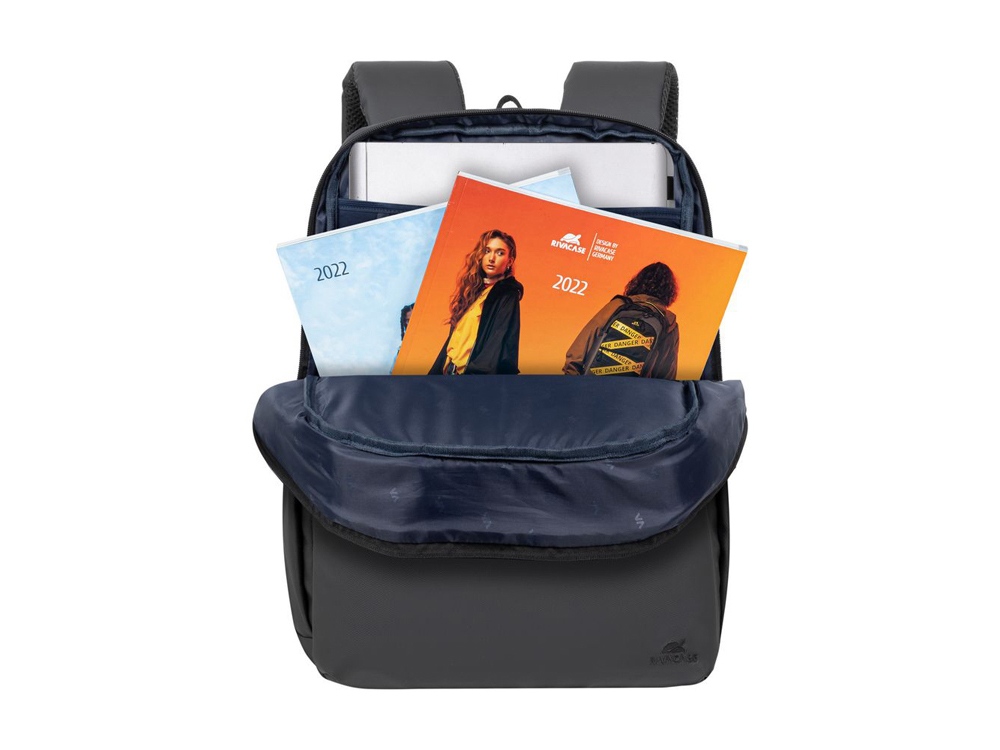 RIVACASE 8435 black ECO рюкзак для ноутбука 15.6 / 6 (Изображение 15)