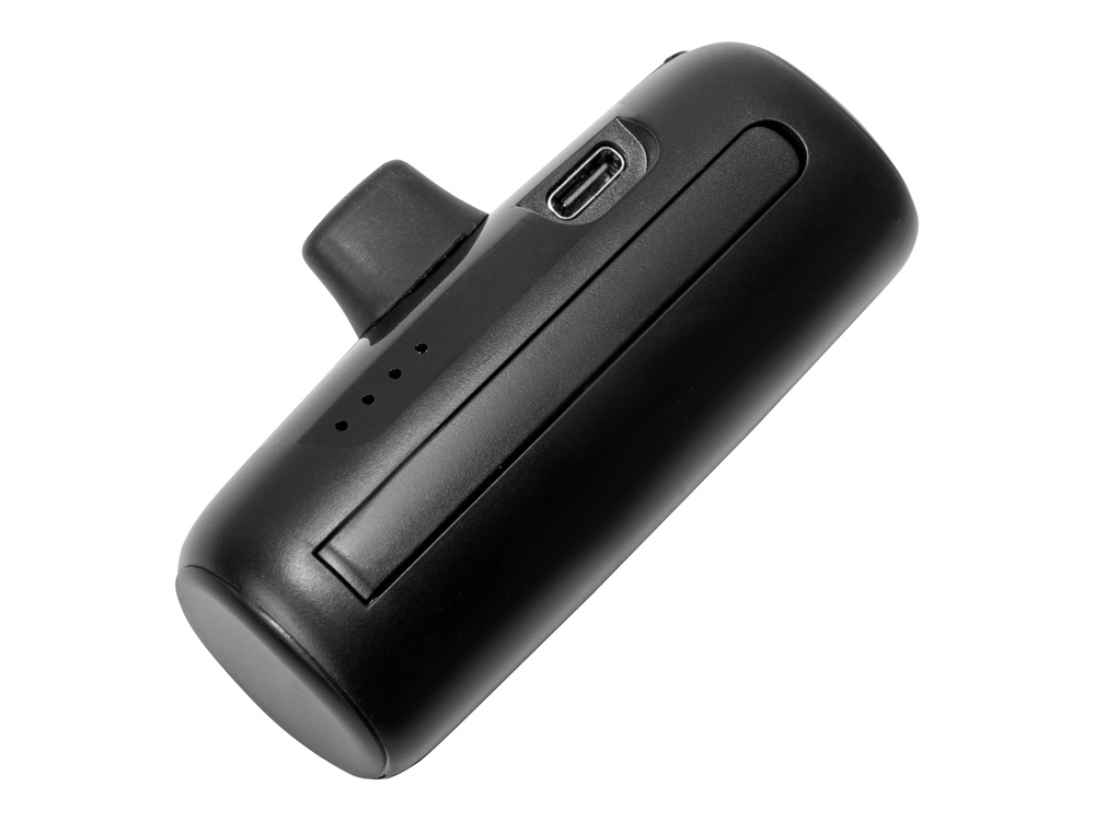 Внешний аккумулятор с разъёмом Type-C Inject, 4000 mAh, черный (Изображение 5)