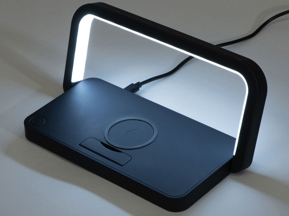 Беспроводная зарядка с лампой Robo, 10 W (Изображение 19)