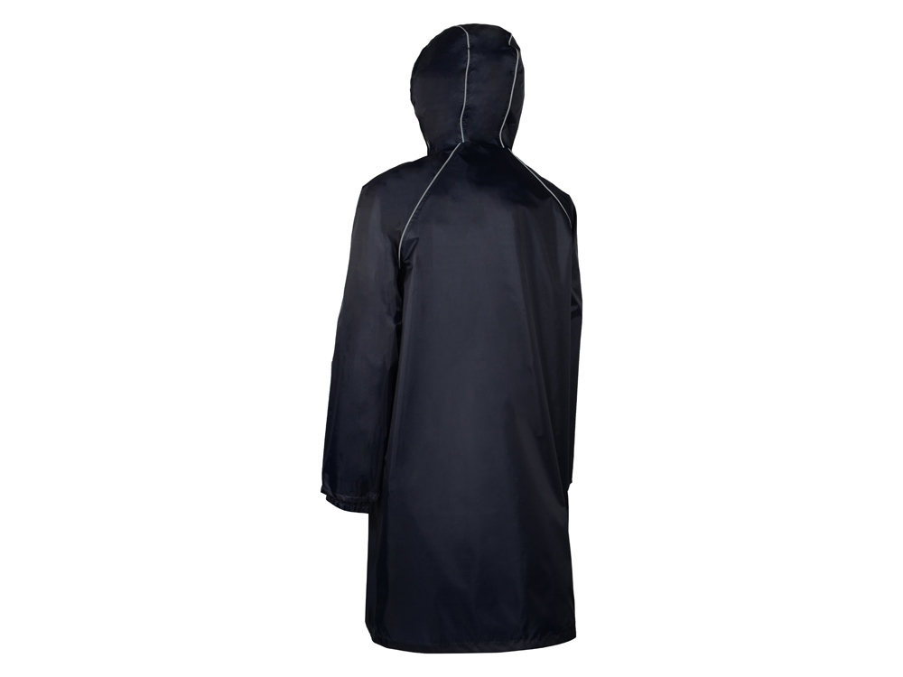 Дождевик со светоотражающими кантами Sunshine (темно-синий) XS-S (Изображение 2)