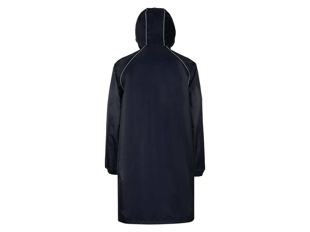 Дождевик со светоотражающими кантами Sunshine (темно-синий) XS-S (Изображение 4)