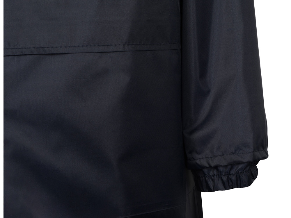 Дождевик со светоотражающими кантами Sunshine (темно-синий) XS-S (Изображение 6)