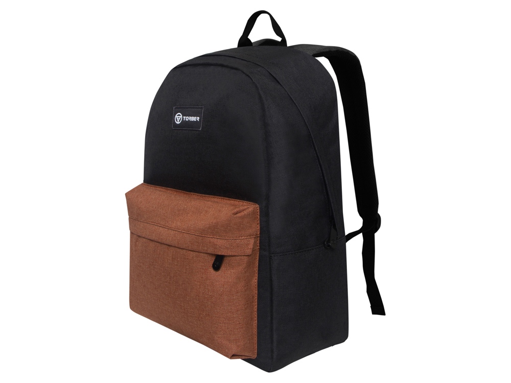 Рюкзак GRAFFI (черный/коричневый)  (Изображение 2)