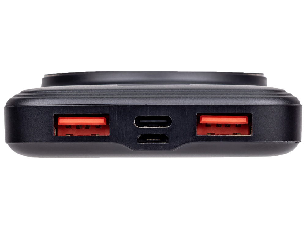 Внешний беспроводной аккумулятор AIR, 10000 mAh, черный (Изображение 5)