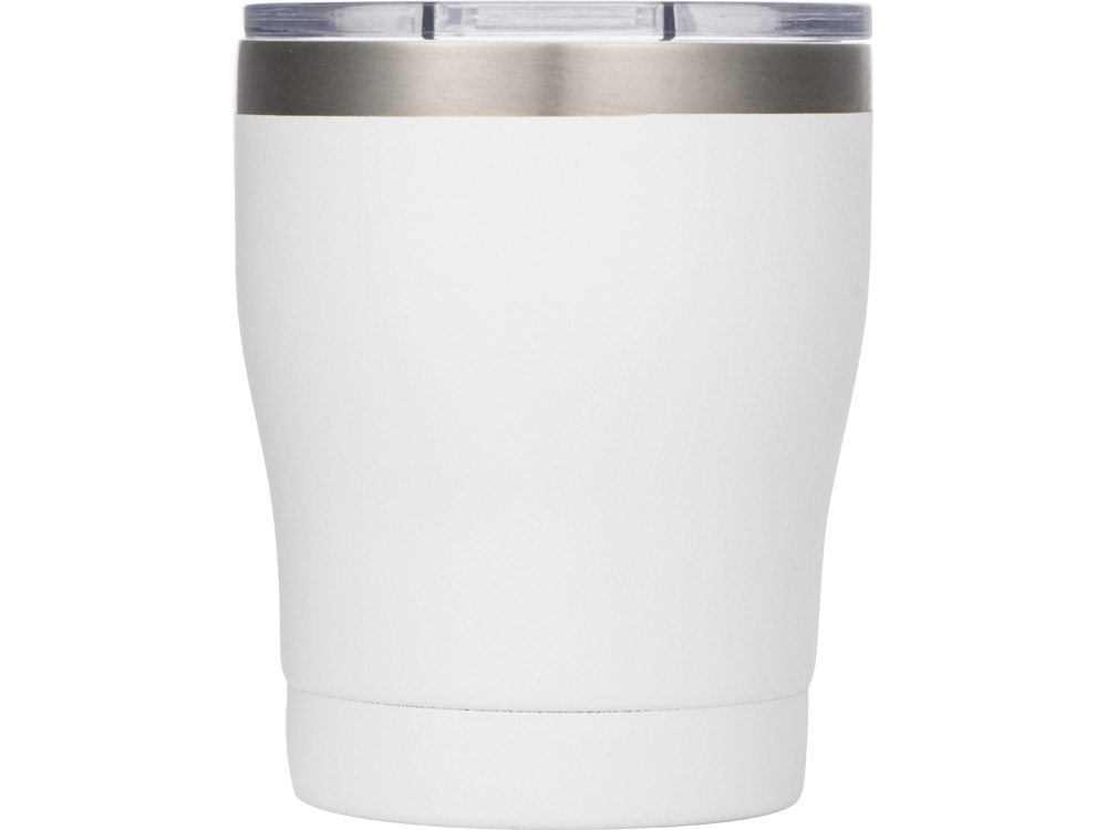 Вакуумная термокружка Rodos с керамическим покрытием, тубус, 350 мл (белый)  (Изображение 4)