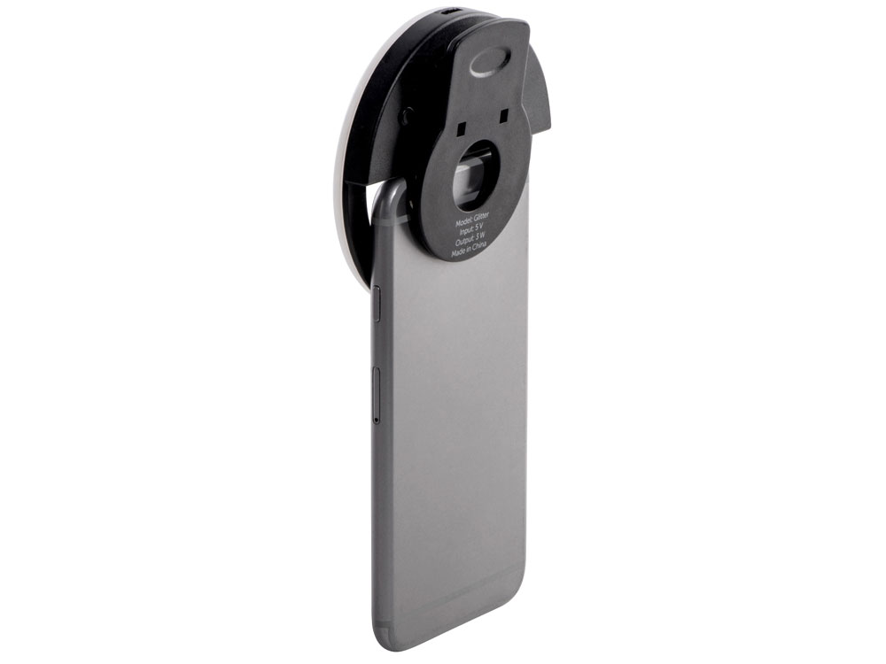 Световое кольцо для селфи Glitter, черный (P) (Изображение 10)