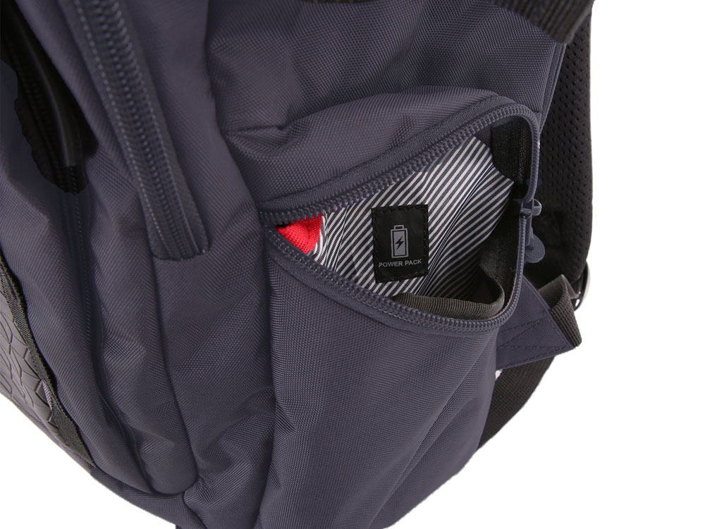 Рюкзак WENGER 15'', синий / чёрный, полиэстер 900D/ М2 добби, 29х15х47 см, 20 л (Изображение 8)