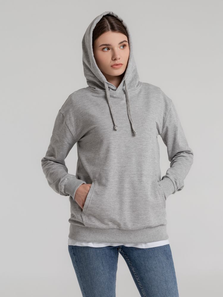 Худи Kirenga 2.0, серый меланж, размер L (Изображение 7)