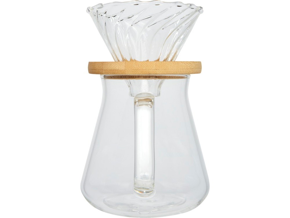 Стеклянная кофеварка Geis объемом 500 мл, natural (Изображение 3)