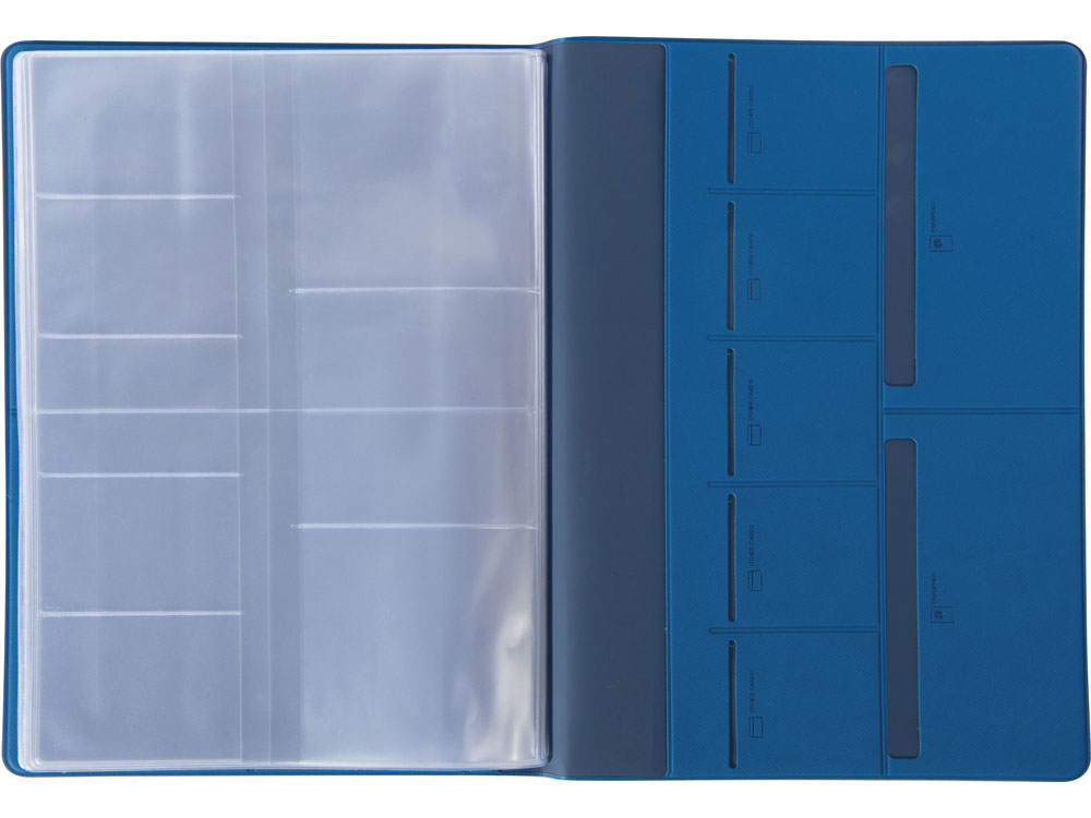 Органайзер для хранения документов А4 Favor 2.0 (синий)  (Изображение 13)