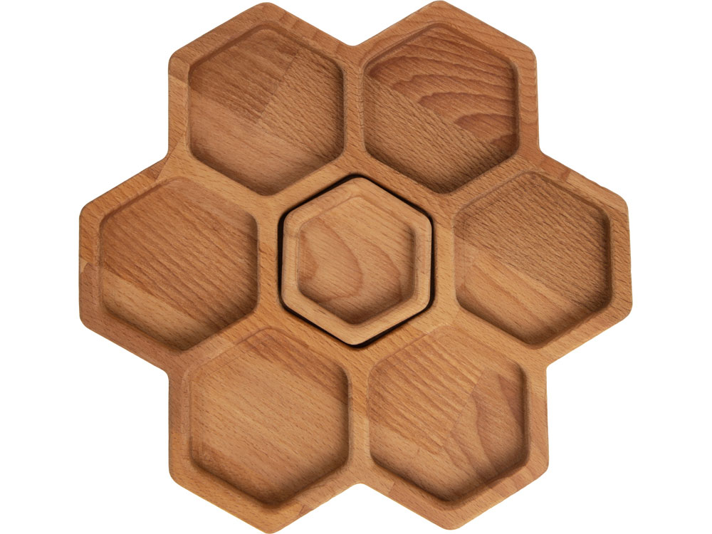 Менажница соты с одной соусницей Соты (Изображение 4)