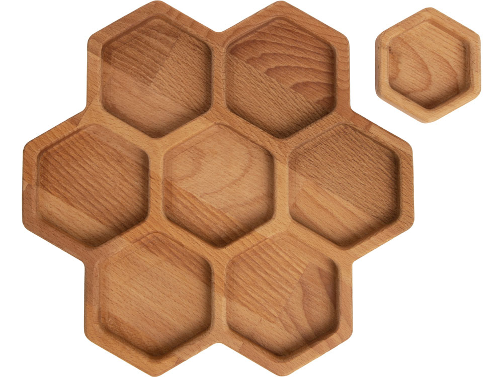 Менажница соты с одной соусницей Соты (Изображение 5)