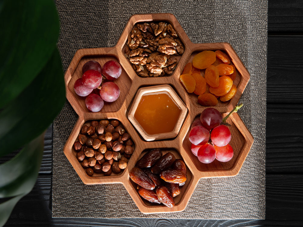 Менажница соты с одной соусницей Соты (Изображение 13)