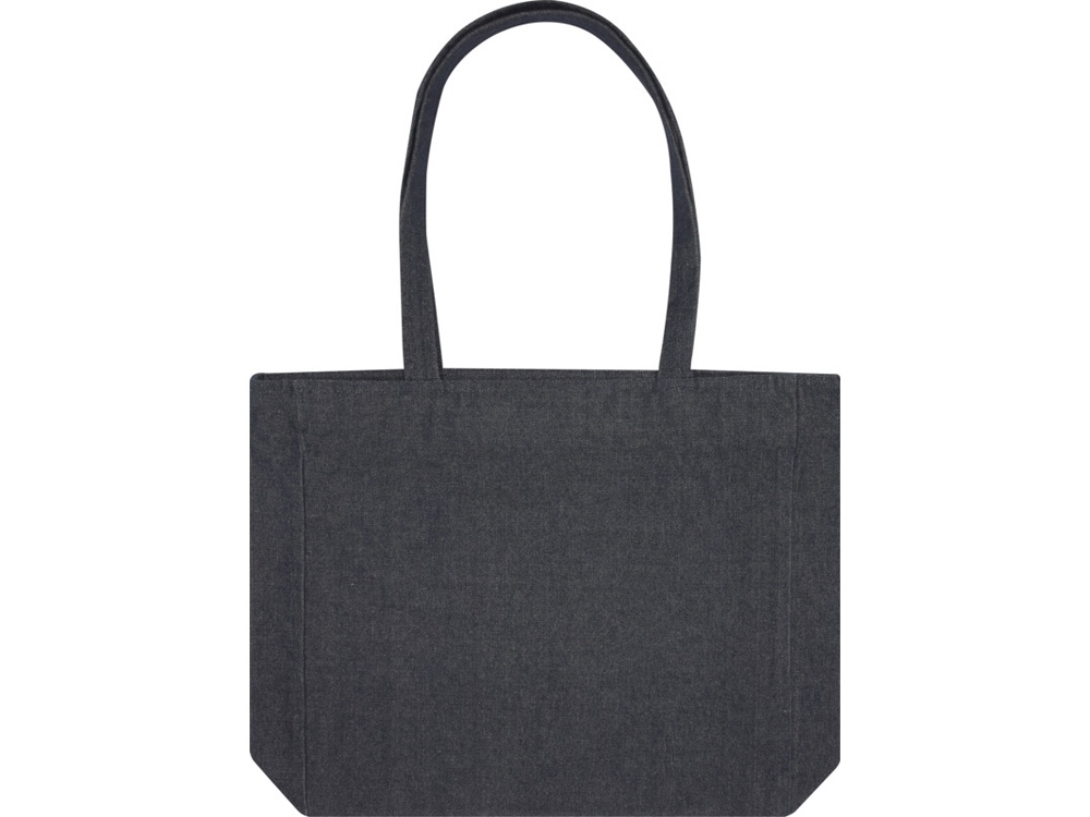 Эко-сумка Weekender, 500 г/м2 (джинсовый)  (Изображение 2)