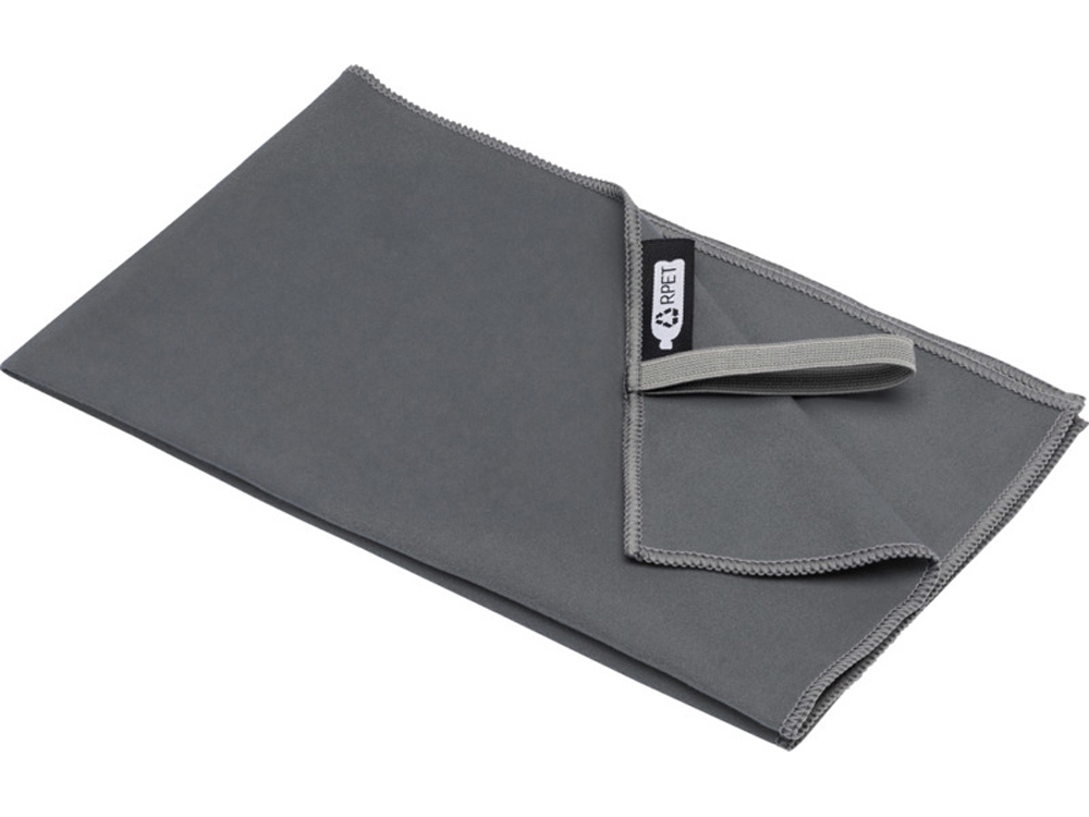 Сверхлегкое быстросохнущее полотенце Pieter 30x50см (серый)  (Изображение 4)