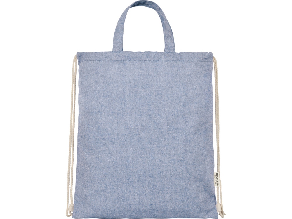 Рюкзак со шнурком Pheebs, 150 г/м2 (светло-синий)  (Изображение 2)