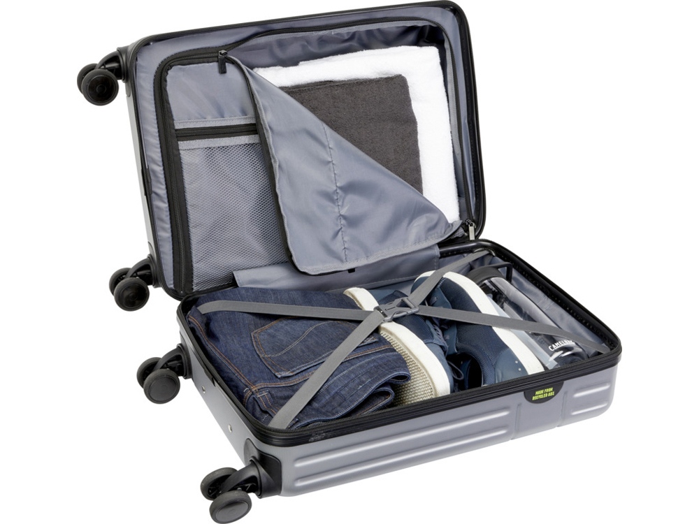 Чемодан на колесах Rover 20, 40 л (серебристый)  (Изображение 5)