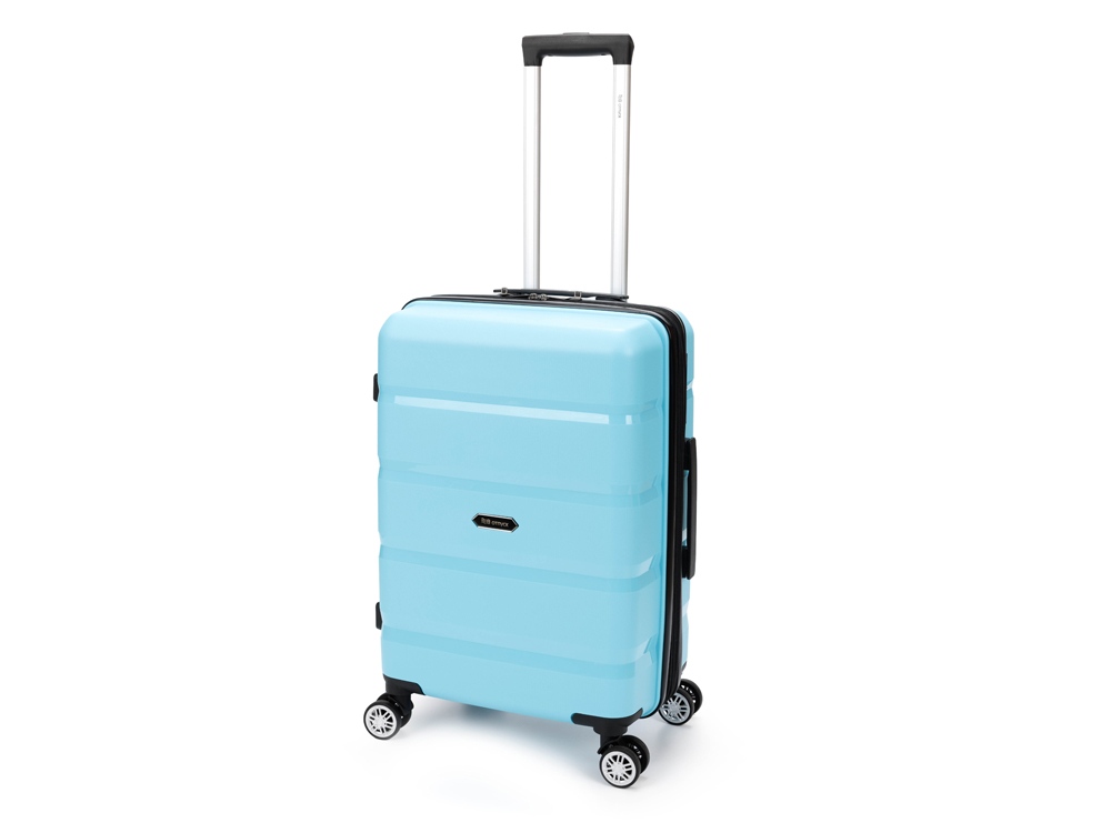 Чемодан В Отпуск, 55 л (голубой) M