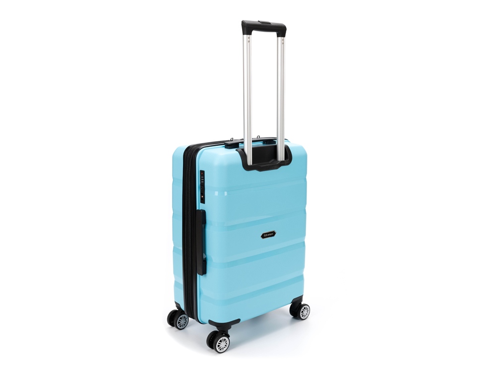 Чемодан В Отпуск, 55 л (голубой) M (Изображение 3)