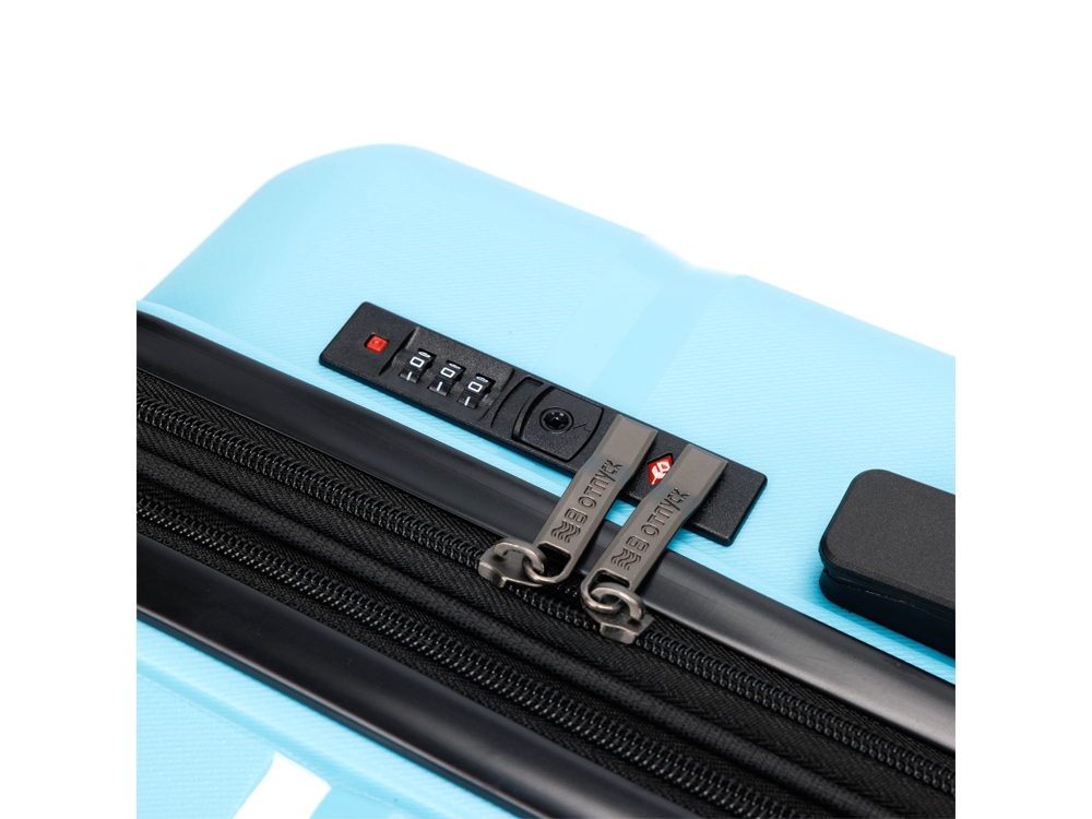 Чемодан В Отпуск, 55 л (голубой) M (Изображение 6)
