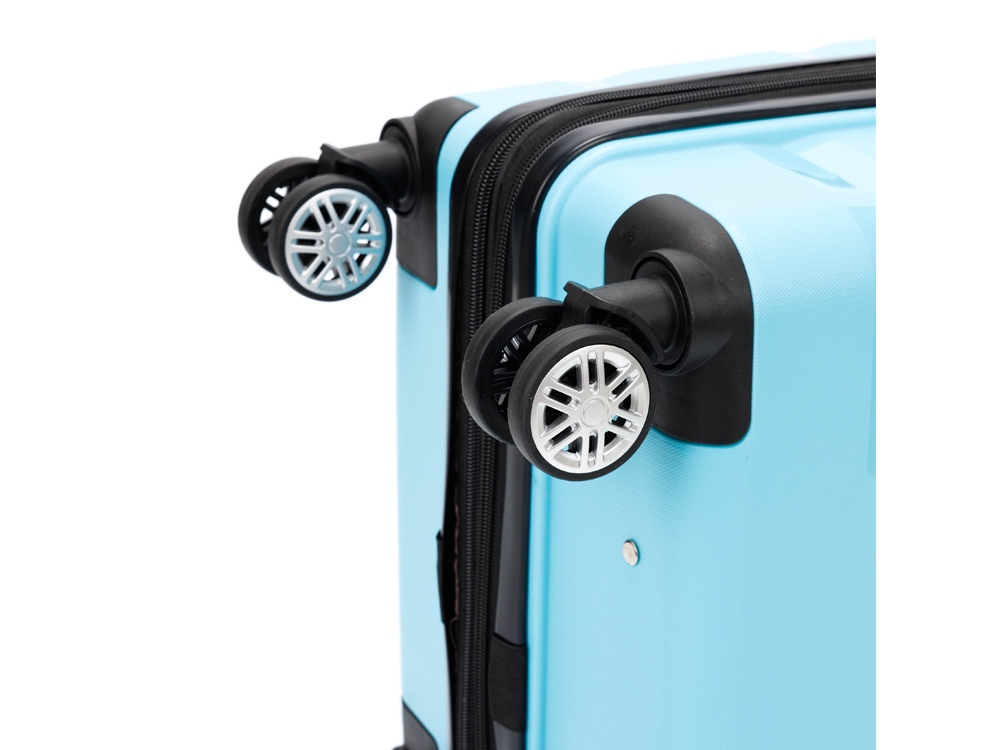 Чемодан В Отпуск, 55 л (голубой) M (Изображение 9)