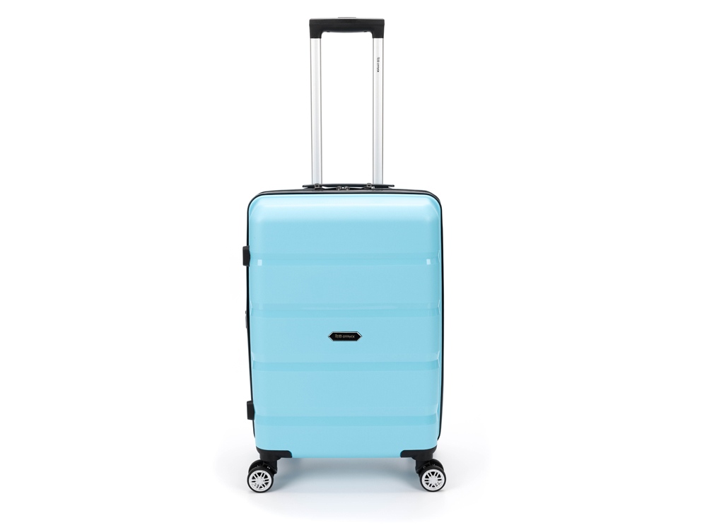 Чемодан В Отпуск, 55 л (голубой) M (Изображение 10)
