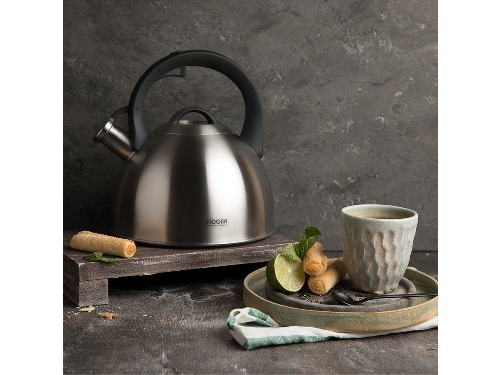 Чайник со свистком, 3 л, NADOBA, серия IRMA (Изображение 7)