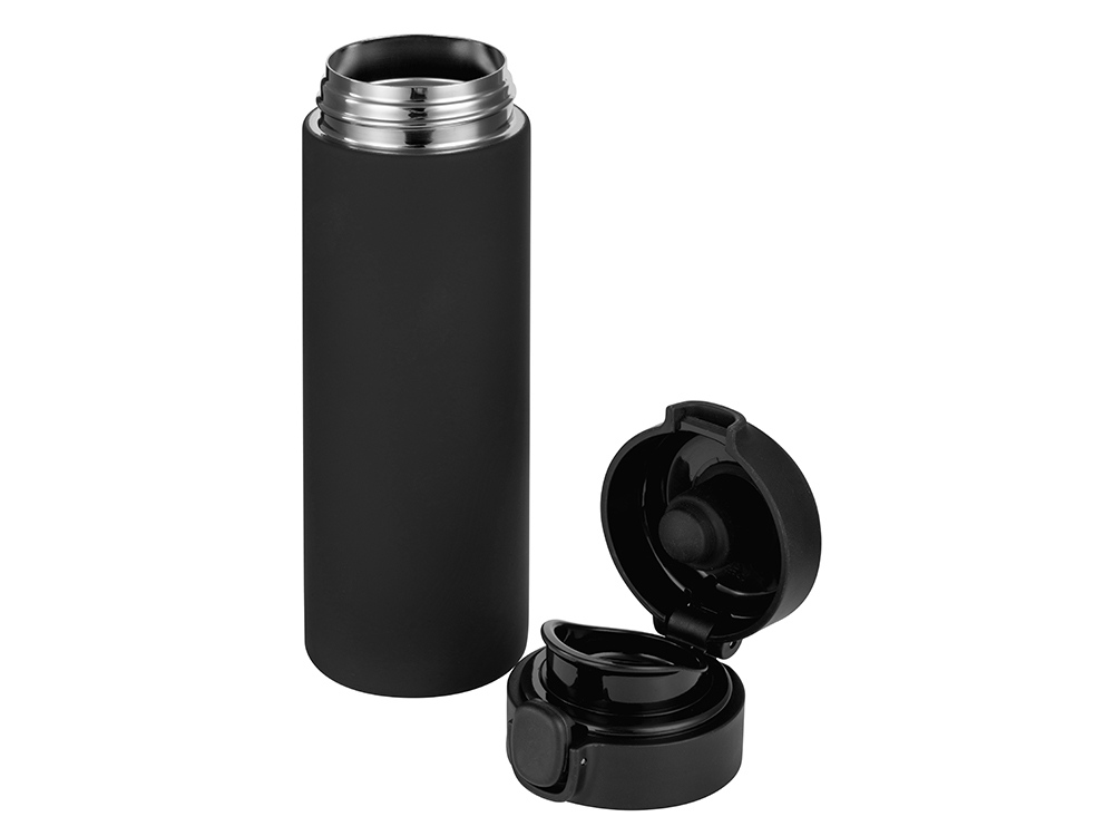 Вакуумная термокружка Waterline c кнопкой Guard, 400 мл (Изображение 2)