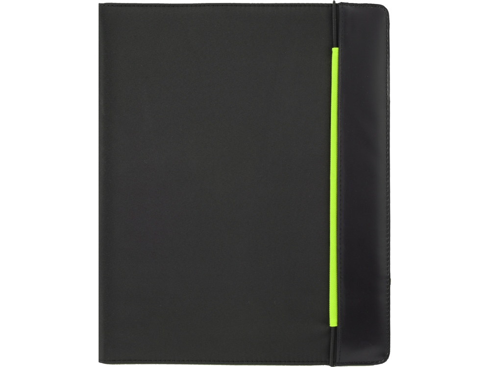 Папка для документов Делос (черный/зеленое яблоко)  (Изображение 3)