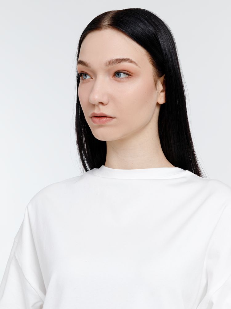 Футболка оверсайз унисекс Big Haul, молочно-белая, размер S (Изображение 10)