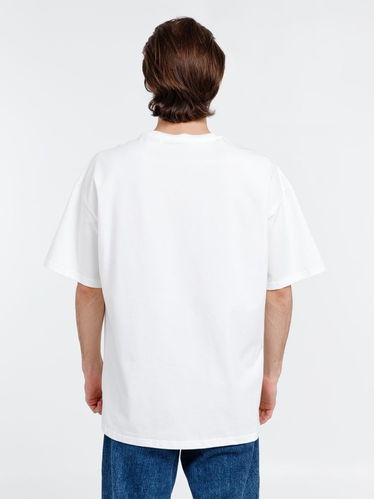 Футболка оверсайз унисекс Big Haul, молочно-белая, размер XL (Изображение 5)