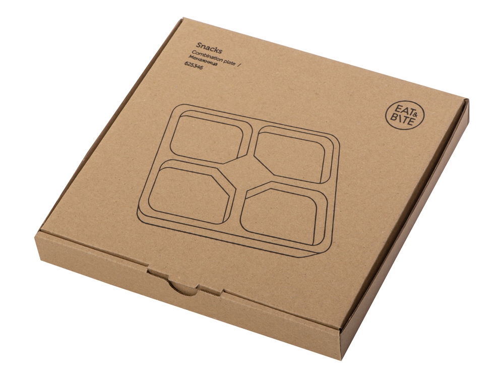 Менажница квадратная Snacks (Изображение 5)