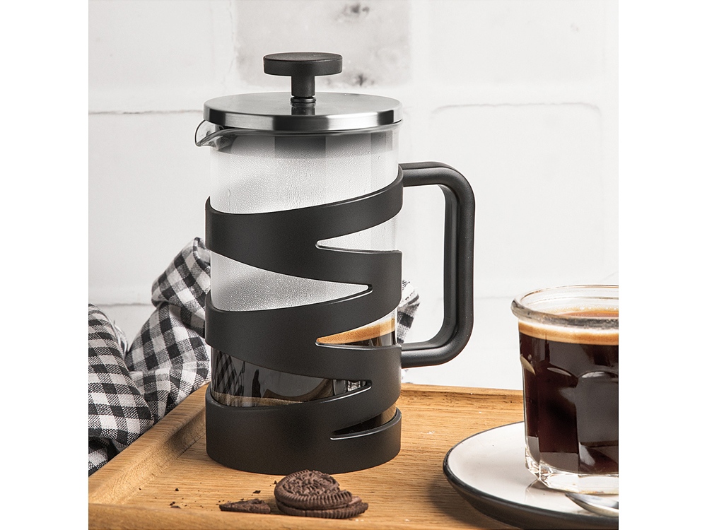 Френч-пресс BRUNO, 0,6 л (черный) 600 мл (Изображение 2)