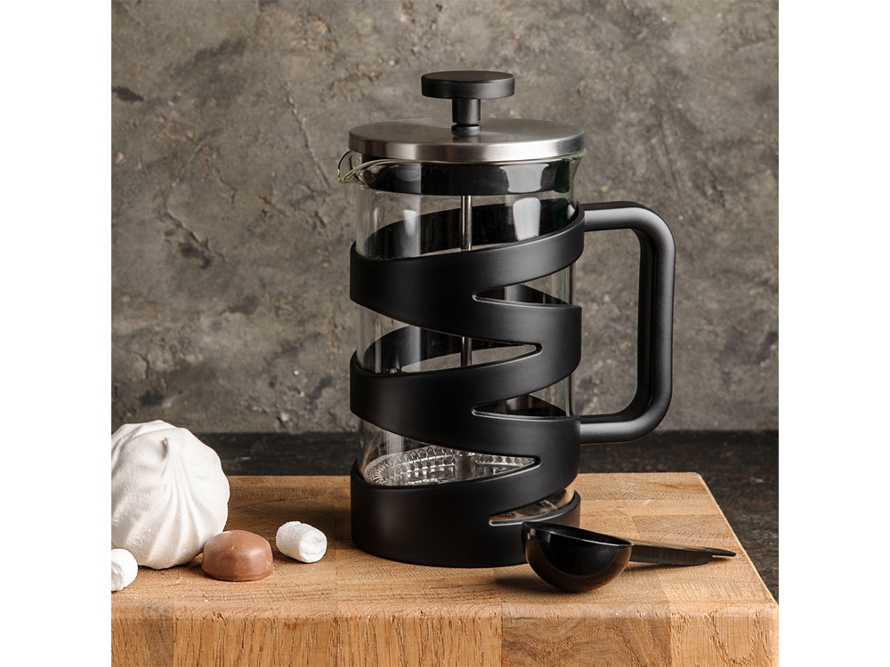 Френч-пресс BRUNO, 0,6 л (черный) 600 мл (Изображение 4)