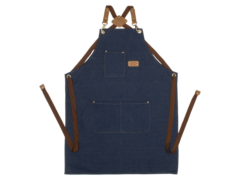 Джинсовый фартук с карманами Fry (Изображение 2)