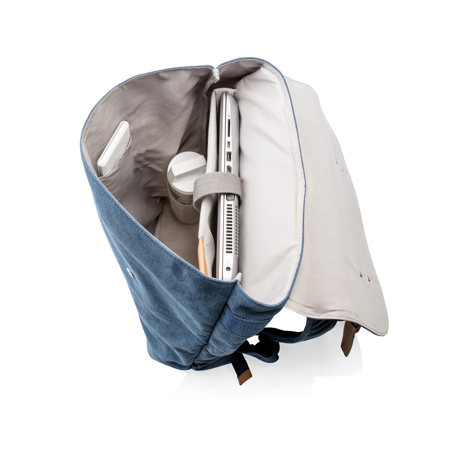 Рюкзак для ноутбука Canvas, синий (Изображение 8)