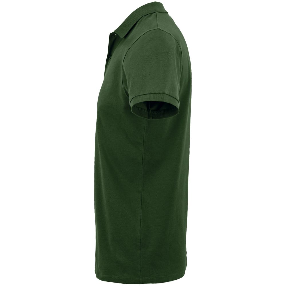 Рубашка поло мужская Planet Men, темно-зеленая, размер 3XL (Изображение 3)