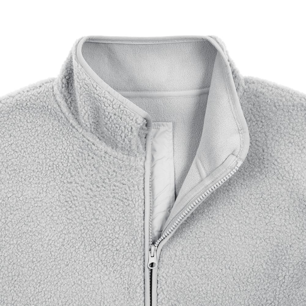 Куртка унисекс Oblako, светло-серая, размер M/L (Изображение 5)