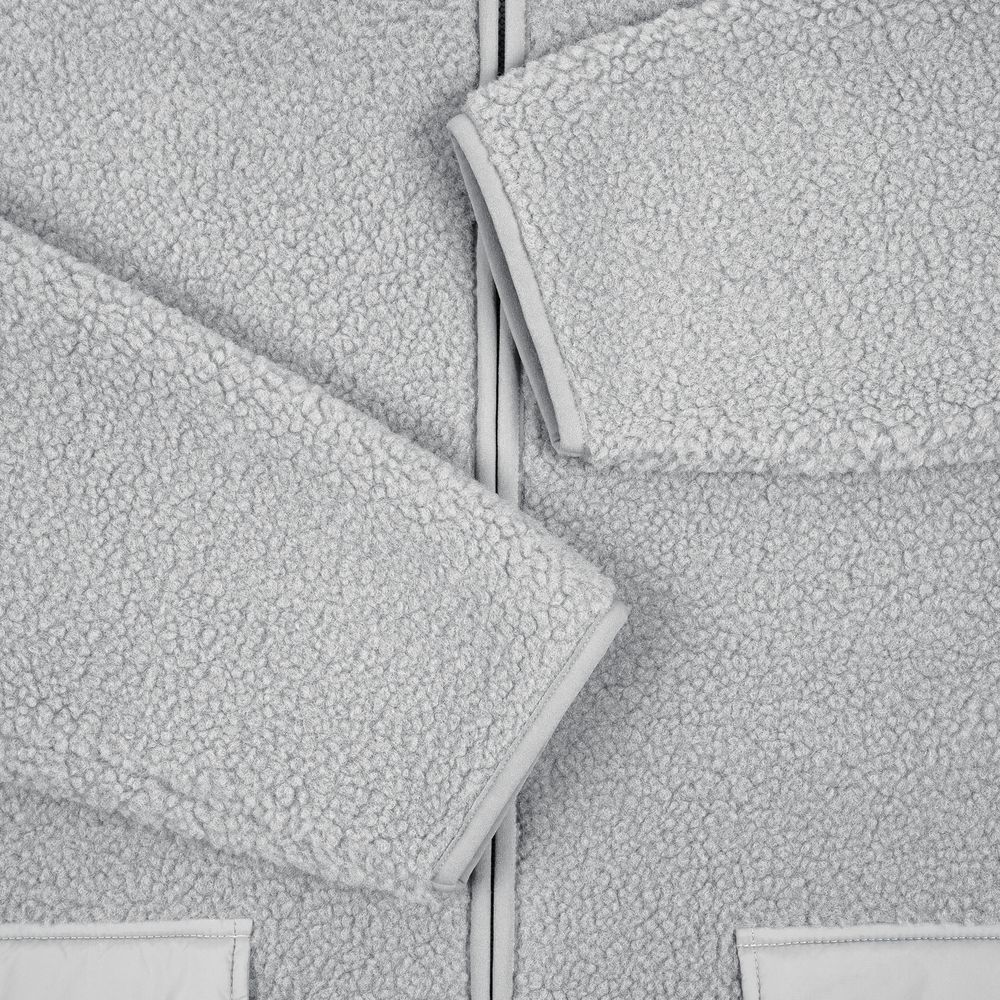 Куртка унисекс Oblako, светло-серая, размер M/L (Изображение 6)