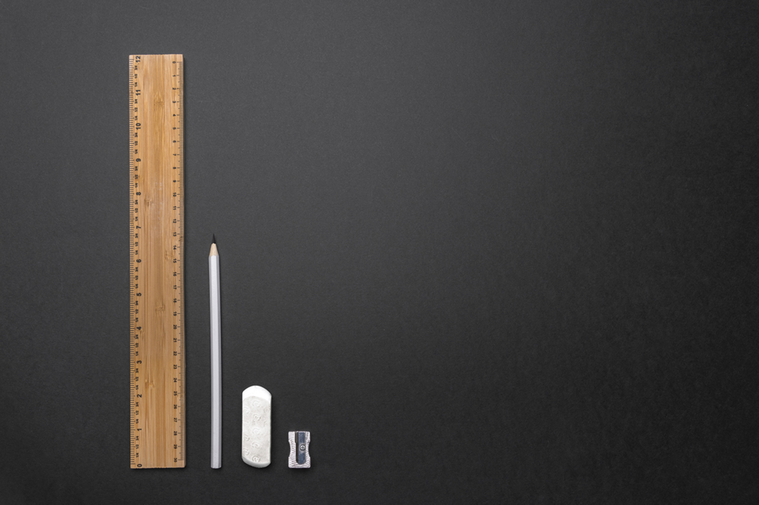 Двусторонняя бамбуковая линейка Timberson, 30 см (Изображение 5)